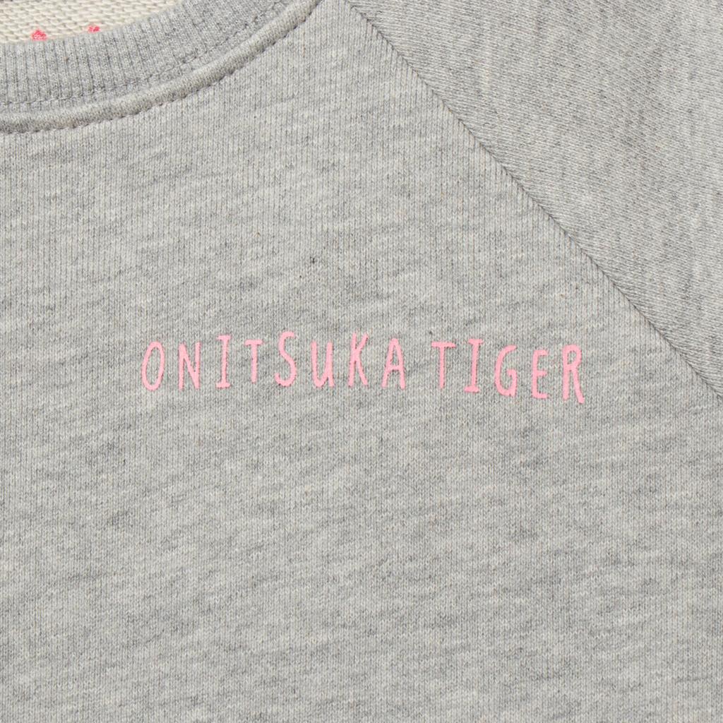 Sweatshirt Onitsuka Tiger Sweatshirt SWEAT Gray Children Aged 3 7 Years Old