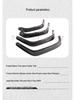 Mercedes-Benz G-Class W464 Dry Carbon Fiber Fender Flares Set - G63 Style, Front and Rear, 4 Pieces
