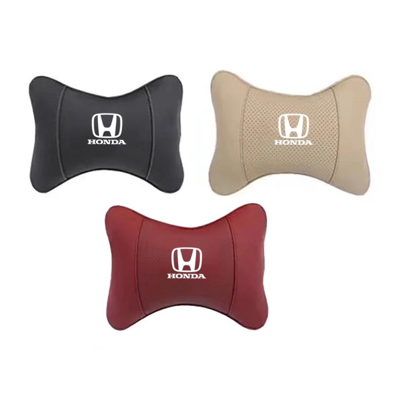 Car Headrest Neck Cushion Memory Foam Soft Accessories For Honda Civic xrv hrv crv brv City Accord Fit Jazz Insight CB0