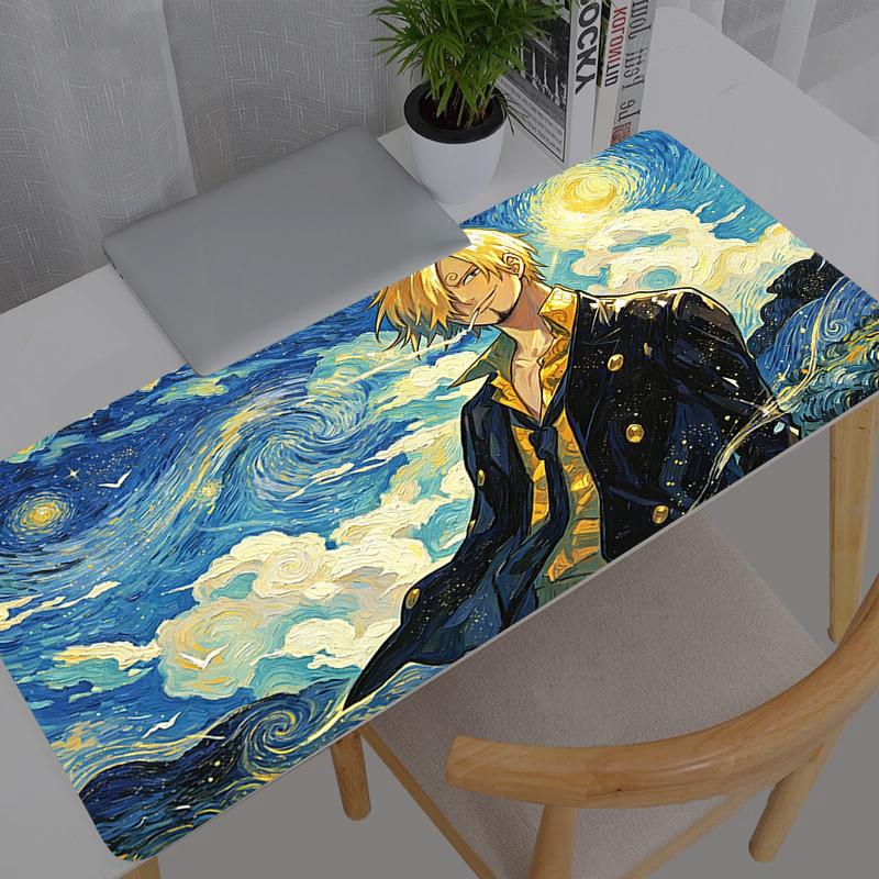 Kawaii Mouse Pad One Piece Anime Durable Gabinete Gamer Computer Desk Mat Keyboard New Xxl Gaming Accessories Mousepad