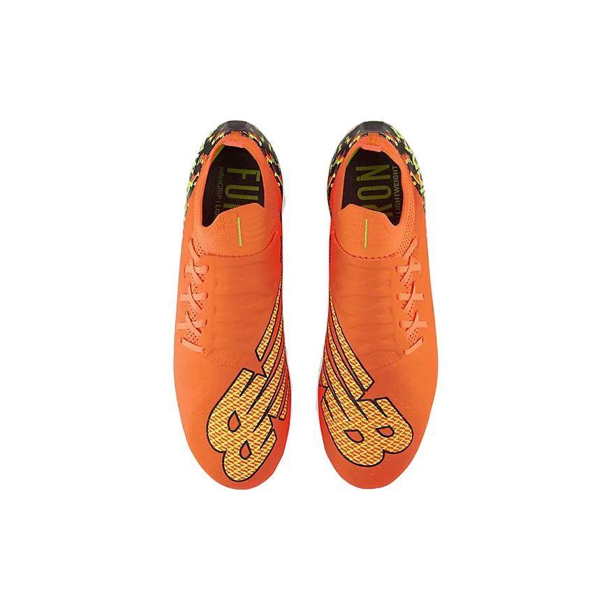 New Balance Furon V7 Pro AG Artificial Grass Cleats Anti-Slip and Durable Men Sneaker Orange SF1ADF7