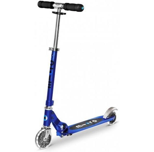 Kinderroller Micro Sprite LED saphirblau