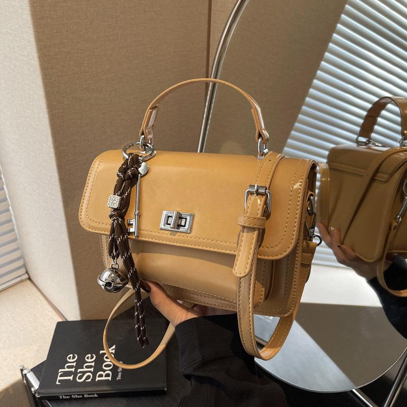 Small Bag Women's Fashion Versatile New Shoulder Messenger Bag Retro Niche Small Square Bag
