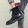 Fashion Male Shoes Black Warm With Fur Winter Men's Boots Designer Offer Comfortable In Promotion Non Slip Footwear Low Price Cheap Y2k