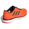 Adidas Adizero Series Lace-Up Flat Round Toe Mesh Non-Slip Shock Absorbing Low-Top Running Shoes Women sneaker Black Orange EF1459