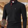 Men'S Long Sleeve Casual Summer Print T-Shirt - Fashionable Versatile Top, Geometric Design, Lightweight Polo Golf Shirt