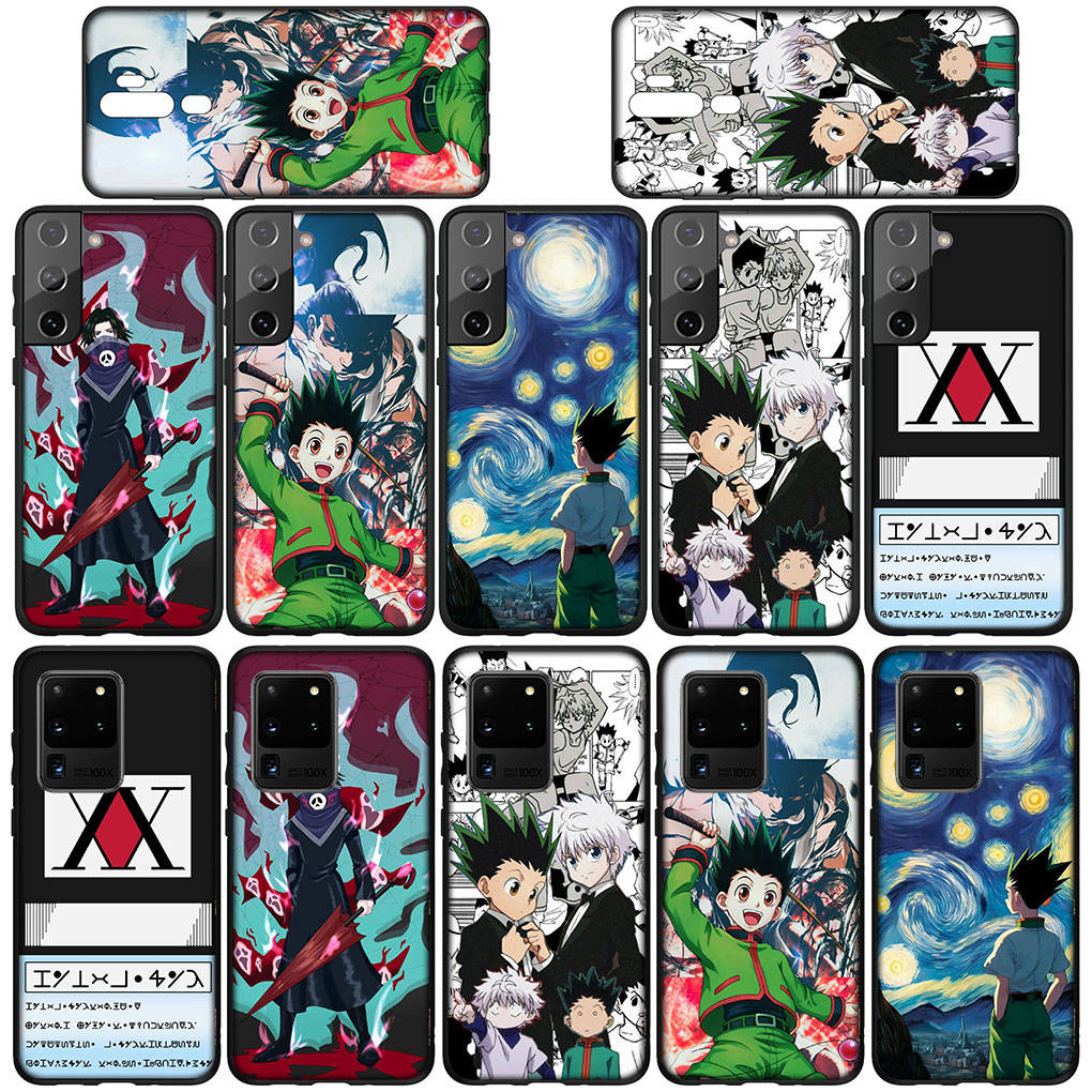 Etui na telefon dla Samsunga Galaxy S25 S24 S23 iPhone 16 15 Xiaomi Redmi Note 14 13 12 16E 11 Pro Max OPPO Moto Killua Hunter X Hunter Gon Freecss HunterX