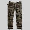 Men's Heavy-Duty Camouflage Cargo Pants - Loose Fit, Multi-Pocket, Trendy, Casual, Large Size