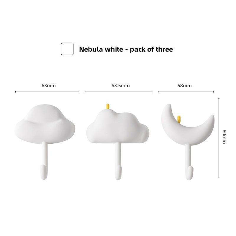 Pvc Strong Adhesive Hooks For Kitchen Bathroom Wall Mounting With High Load Capacity For Dorm Room Organization