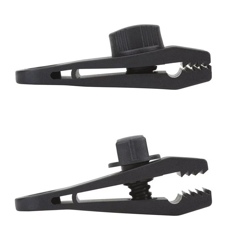 Tolex Heavy Duty Tent Awning Clamps with Carabiners