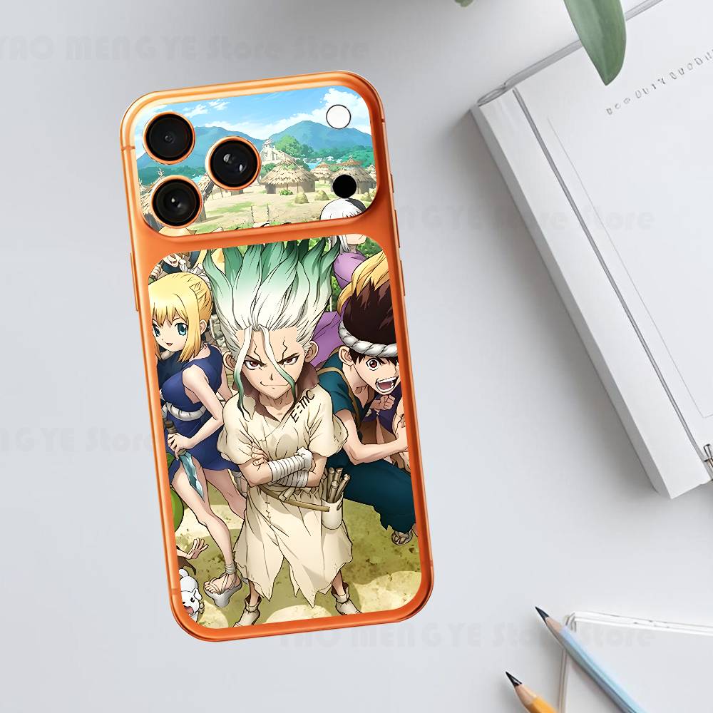 

Dr.STONE I-Ishigami Oki For IPhone 17 Pro ProMax Full Back Cover Decal Wrap Skin Rear Protective Sticker Film 17PM