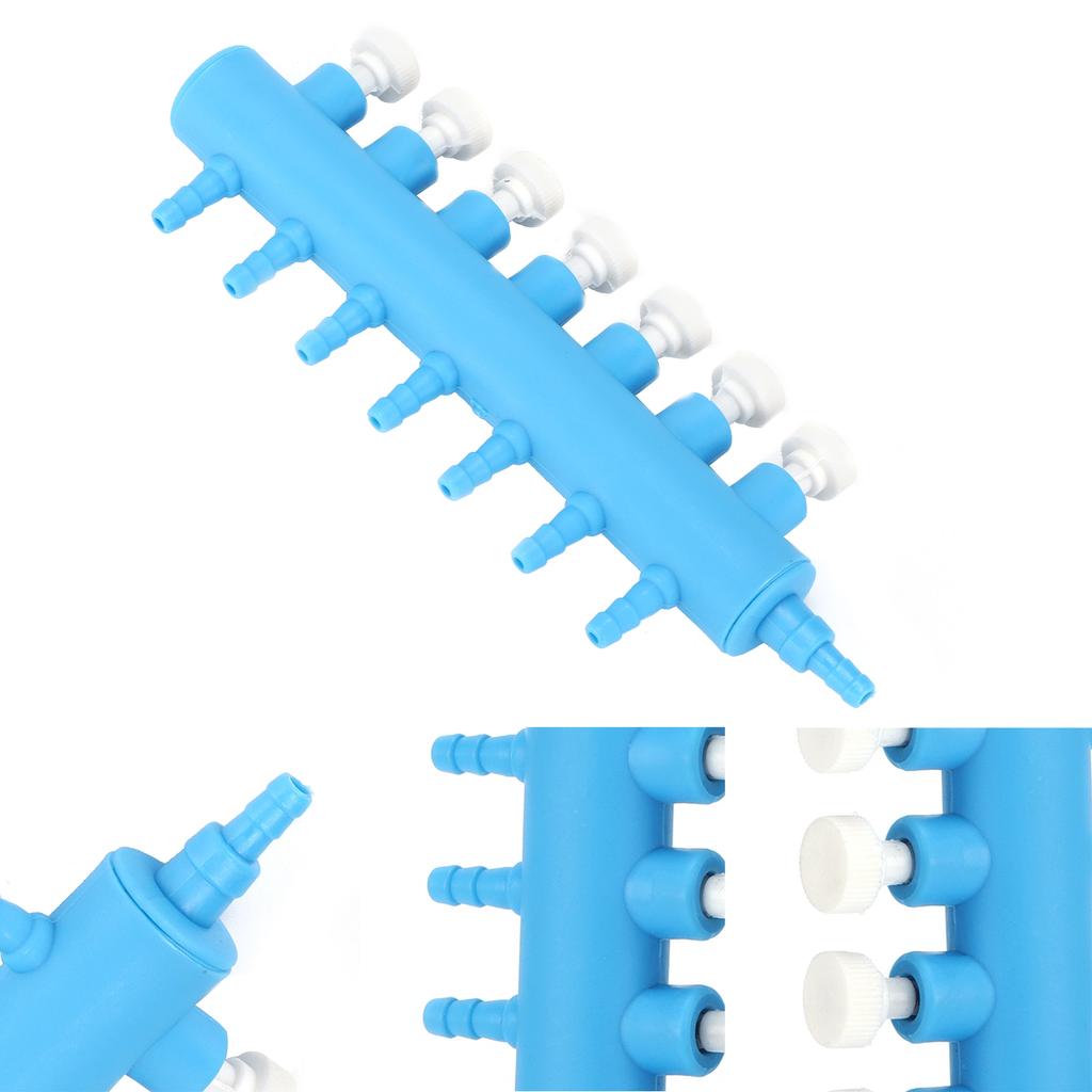 Aquarium Valve Plastic Fish Oxygen Splitter for Carbon Dioxide Equipment