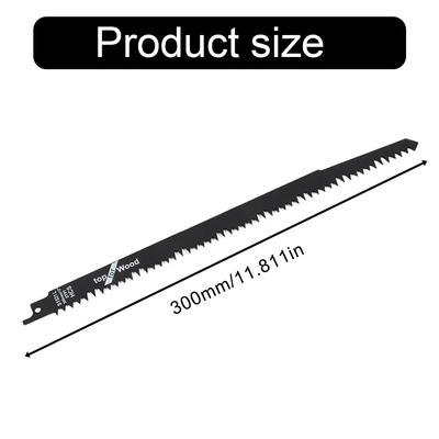 Factory Saw Blades Reciprocating Blades Wood Cutting S1531 Tool Wood Pruning 12in 275mm 5PCS High Hardness Newest