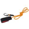 Elastic String Boating Kayak Paddle Safety Rod Leash with Carabiner for Paddling