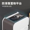 Paper towel box double layer waterproof toilet shelf wall mounted roll paper drawer white toilet paper holder paper towel holder