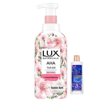 Plant Essential Oil Cherry Blossom Bubble Shower Gel