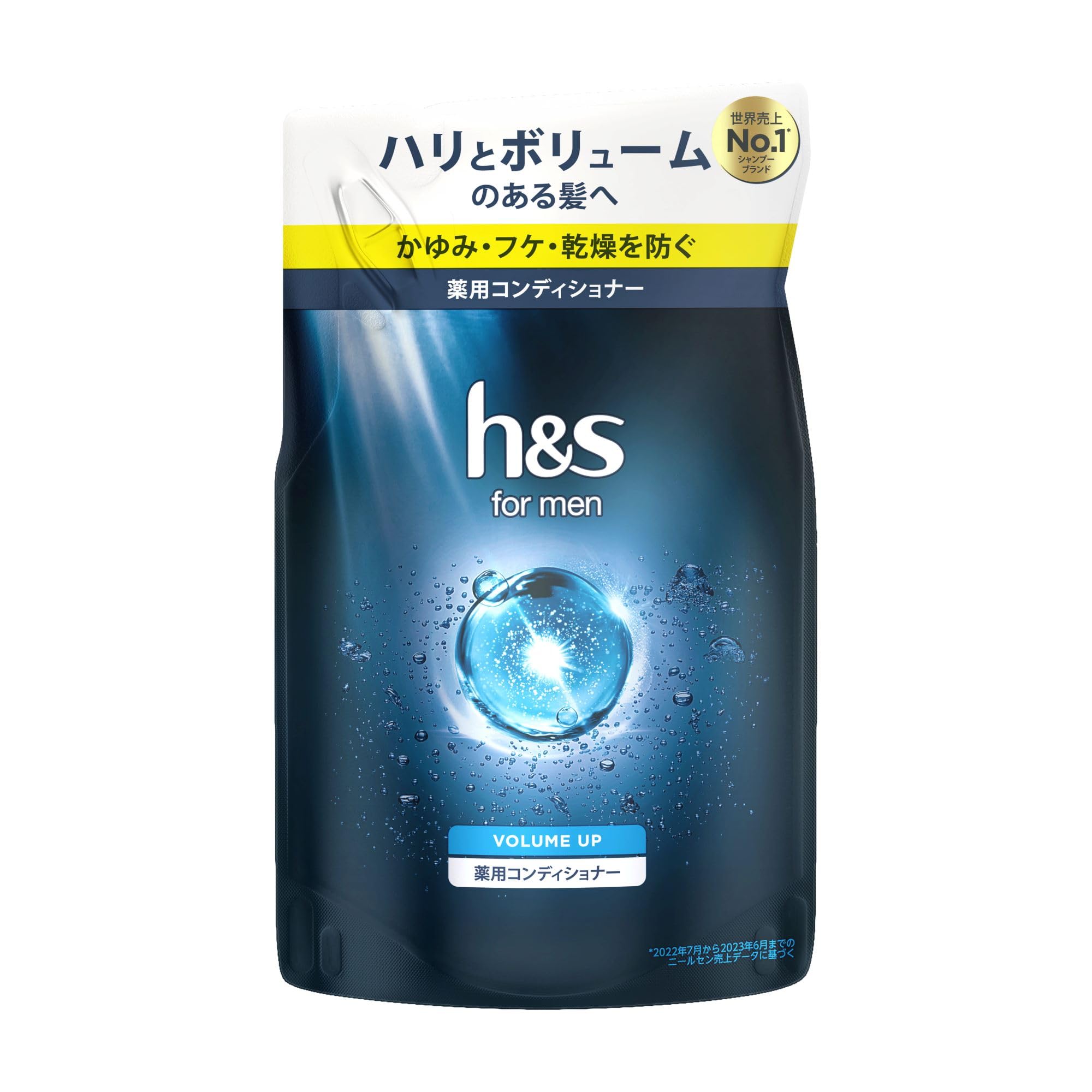 for men Conditioner 300g Refill Volume Up h&s