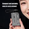 Portable 21700 Battery Storage Case Empty Shell Spring Loaded Ejector Plug Impact Resistant For Mobile Charging
