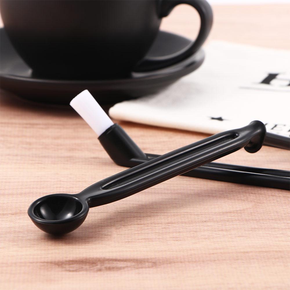 Kitchen with Spoon Group Head PP Handle Espresso Cleaner Coffee Machine Cleaning Tool Grinder Brush