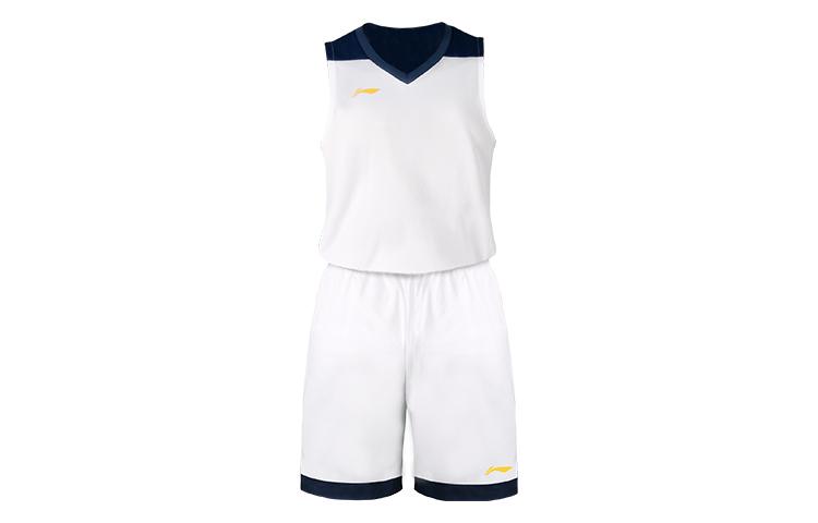 Li Ning Basketball Suit Men s White YATU039-1 165