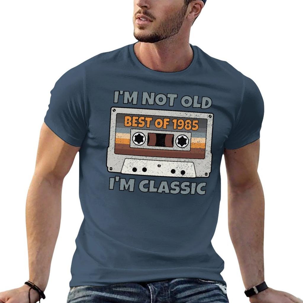 IM NOT OLD IM CLASSIC BEST OF 1985 RETRO VINTAGE FUNNY DISTRESSED CASSETTE BIRTHDAY GIFT TShirt