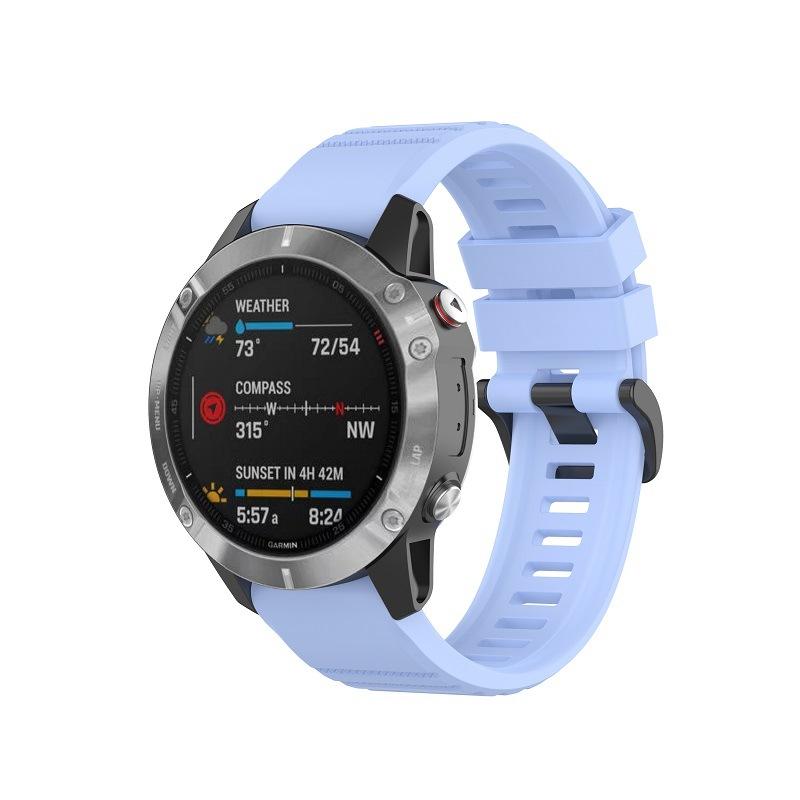 Silikonarmband Für Garmin Fenix 6 6S 6X 5X 5 5S 3 3HR Forerunner 935 945 Schnellverschluss-Silikonarmband für 26mm 22mm 20mm Armband