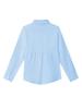 Solid Color Pleated Long-sleeve Women's Bamboo Cotton Lapel Top