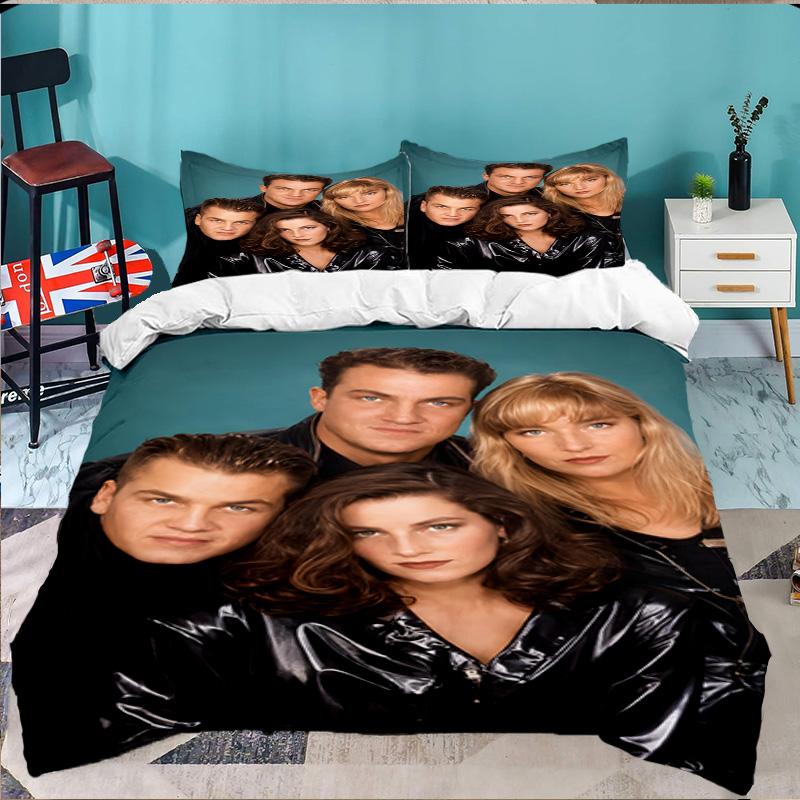 3-teiliges Ace Base Bettwäsche-Set, inklusive 1 Bettbezug und 2 Kissenbezügen. Perfekt für Schlafzimmer, Wohnheim, Große Größe Fan Weihnachtsgeschenk