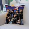 S-ScoRpiOns Band Album Cover Pillow Case Cushion Cover Car Throw Pillow Case For Sofa Car Christmas Gift 40x40cm 45x45cm