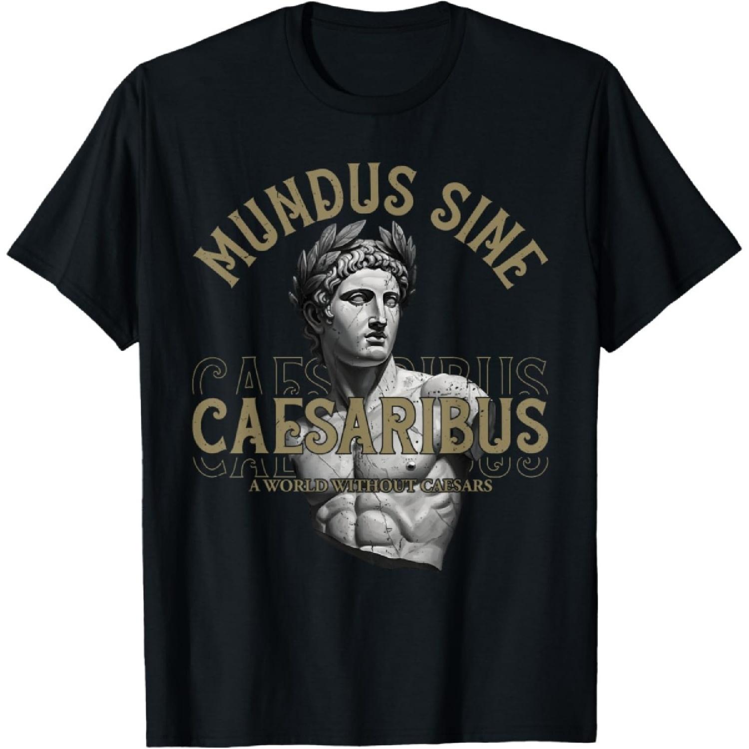 Mundus Sine Caesaribus Мир без Цезарей Мужская Женская Футболка S