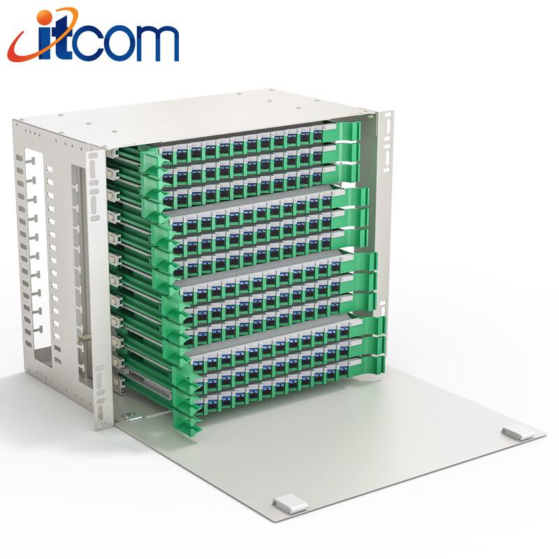 Itcom 144-Core 19-inch Rack-Mount ODF Fiber Optic Patch Panel