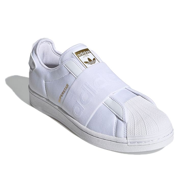 Adidas Originals Superstar Slip-On Low-Top Sneakers Unisex Sneakers White GZ8398
