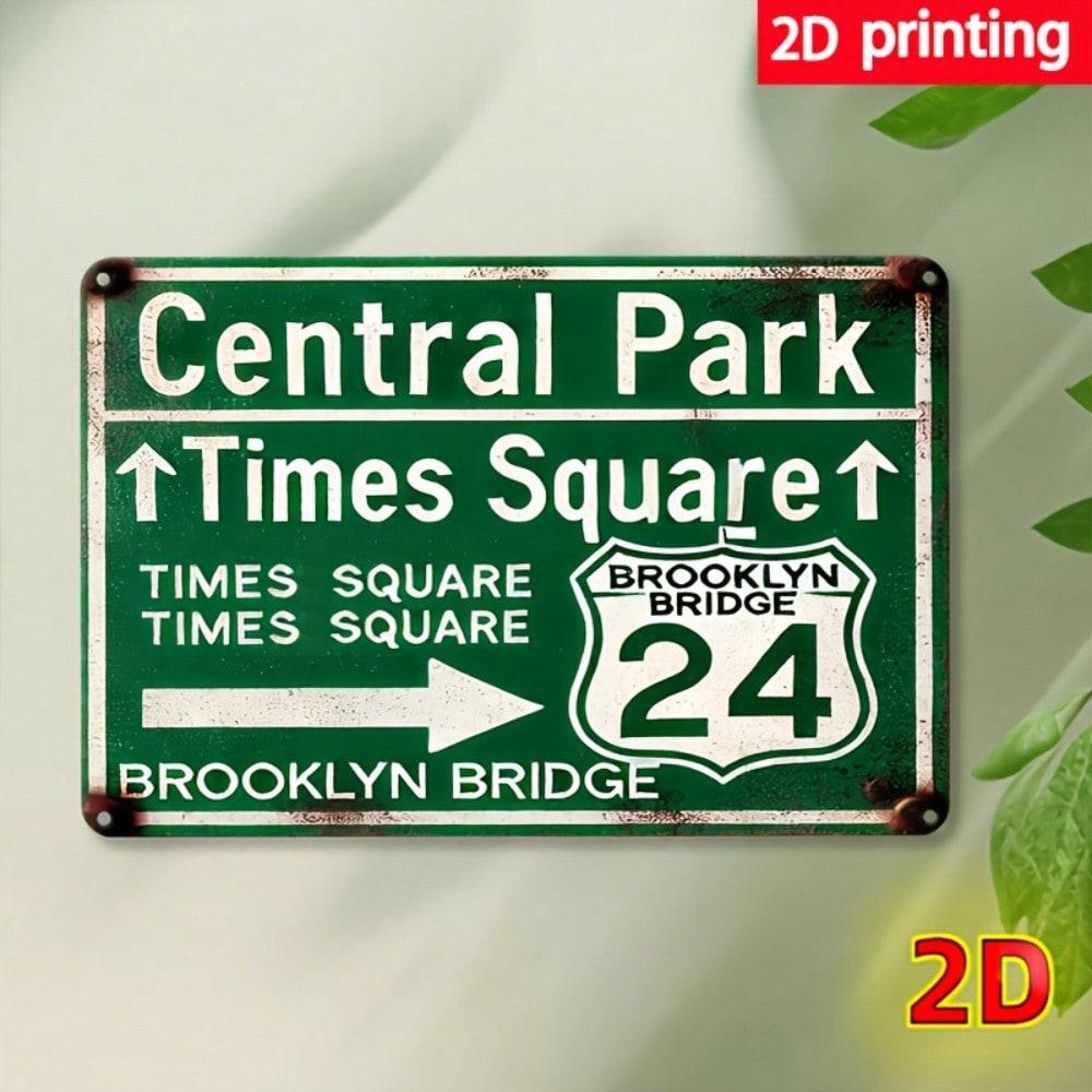 Retro Metal Paintings, Furniture, Living Room Decoration 20x30cm