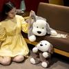 Soft cute dog throw pillow plush toy doll puppy dog doll children soothing rag doll birthday gift