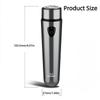 Portable Electric Shaver Rechargeable Hair Razor Pocket Design Beard Trimmer  Men Travel