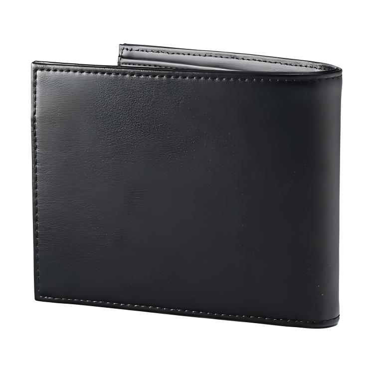 Emporio Armani Commuter Foldable Logo Print Card Slot Wallet Men Wallet Black Red Y4R165-YQ12V-80681