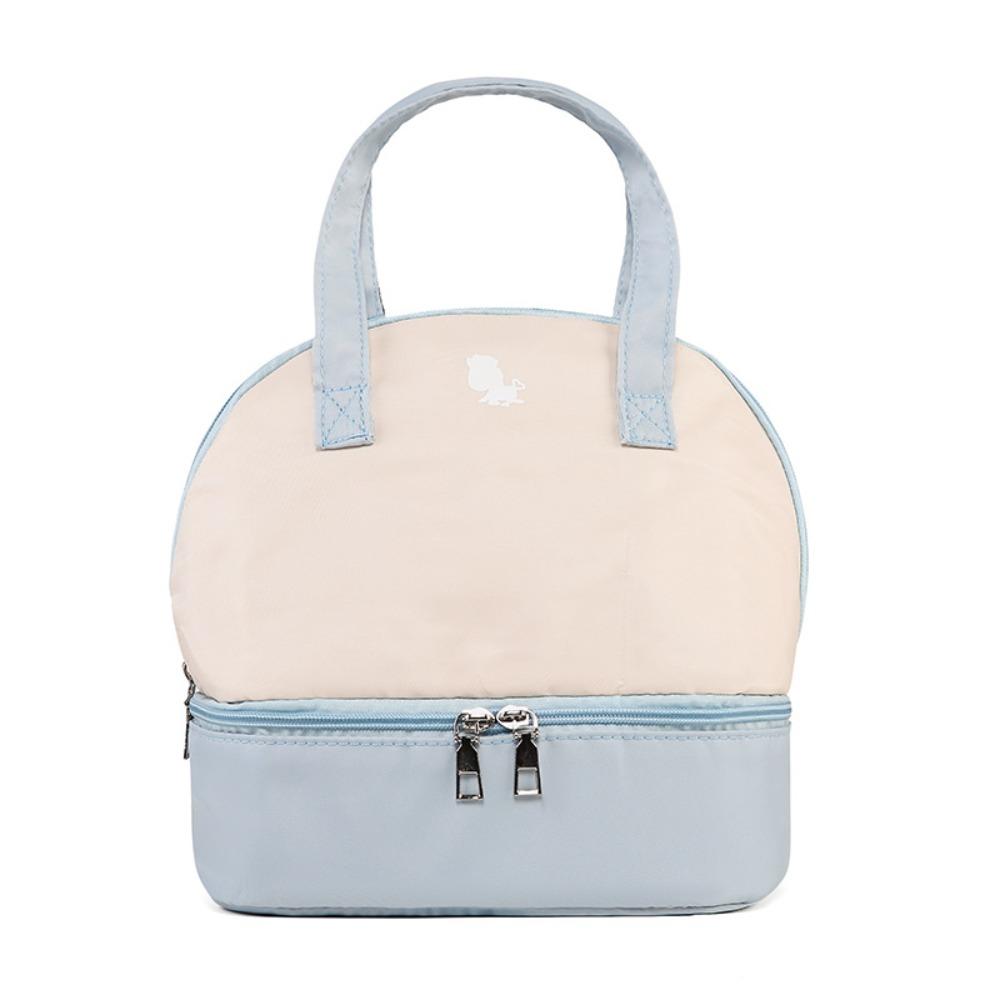 Portable Split Type Storage Bag Lightweight Lunch Bag Durable Mommy Bag  Drink