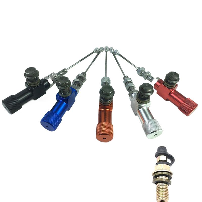 Motorcycle Custom Hydraulic Clutch Brake Master Cylinder Rod System Efficient Transfer Pump