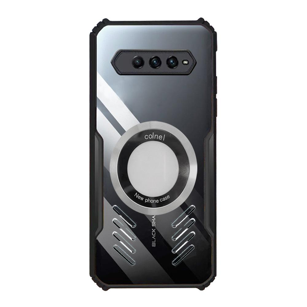 Magnetic Case Is Suitable for Xiaomi Black Shark 5 4S 4 3S 3 Pro Mobile Phone Case, Acrylic High Transparency and Anti-drop Protective Case.