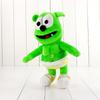 30cm Musical Gummy Bear Plush Toy Soft Stuffed Animal Kids Adults Sound-Activated Singing Gift