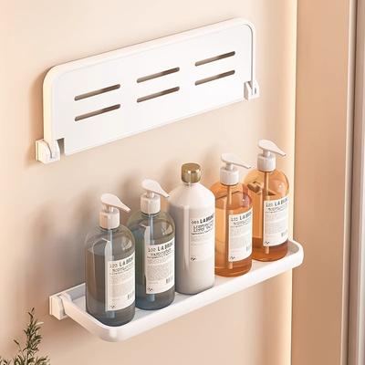 Badezimmer Badezimmer Nachttisch Toilette Perforiert Kostenlos Faltbar Wandregal