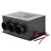 12V Car Heater 3 Hole Portable Winter Heating Warmer Windshield Defroster Fog Removing