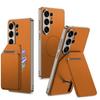 GKK Skin Feel Leather Magnetic Card Bag Holder Split Phone Case