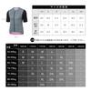 Santic Men's Short Sleeve Cycling Jersey, Spring/Summer, Lightweight, with Back Pocket, Breathable and Quick-Drying, Gray, Size S