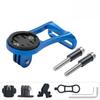 Fahrradvorbauhalterung - Legierungsfaserhalterung für Garmin/Bryton/Cateye, Stoßfester Halter für Scheinwerfer & Computer für MTB/Rennrad