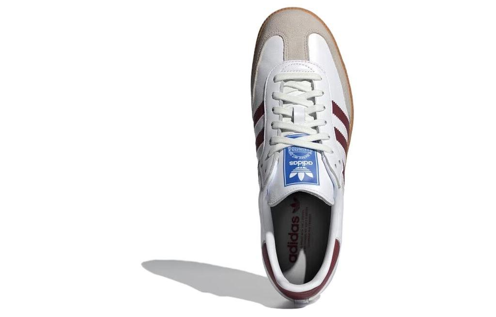 Samba Men's Adidas Originals Og 'White Burgundy Gum' IF3813