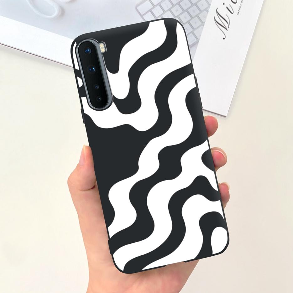 For Oneplus Nord Case AC2001 AC2003 Cute Dinosaur Cartoon Cover 6.44'' Soft Silicone Phone Cases For One Plus Nord 1+Nord Bumper