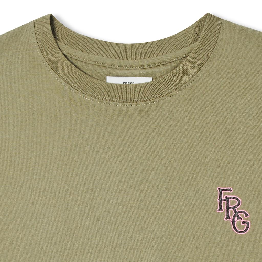 FRAGE Frg Cotton T-Shirt - Khaki
