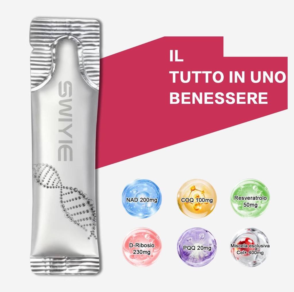 Swiyie-Nad Potravinový doplněk s příchutí bobulí - Liposomální nikotinamid ribosid