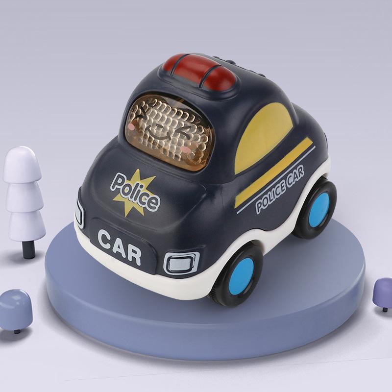 Infant Drop-Resistant Inertial Car Toy Set for Boys and Girls, Ages 1-2